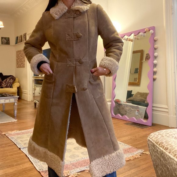 Shearling Coat - Picture 1 of 5